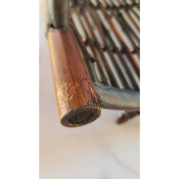 Vintage Wooden Magazine Rack - Picture 8 of 10